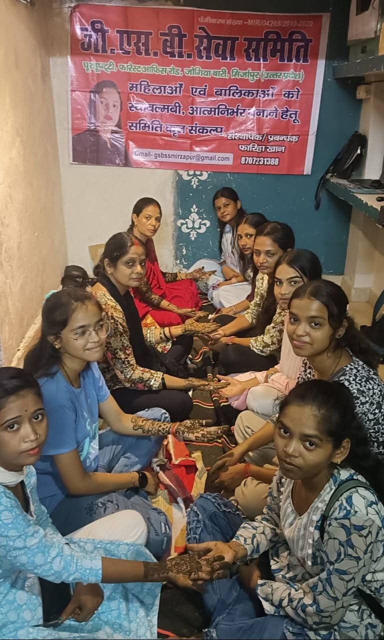 Free mehndi training for girls and women