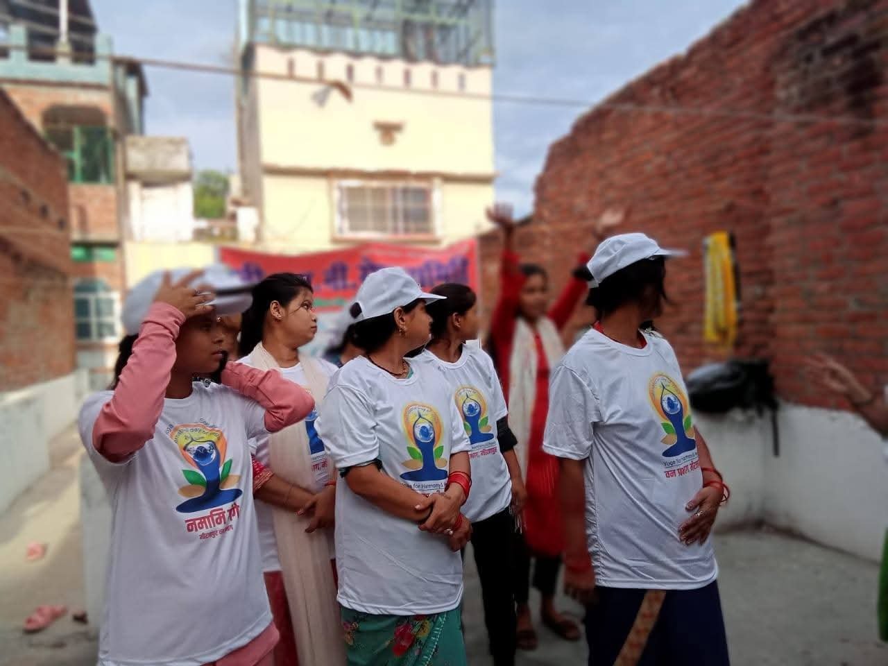 Yoga conducted by our organisation on Yoga Day