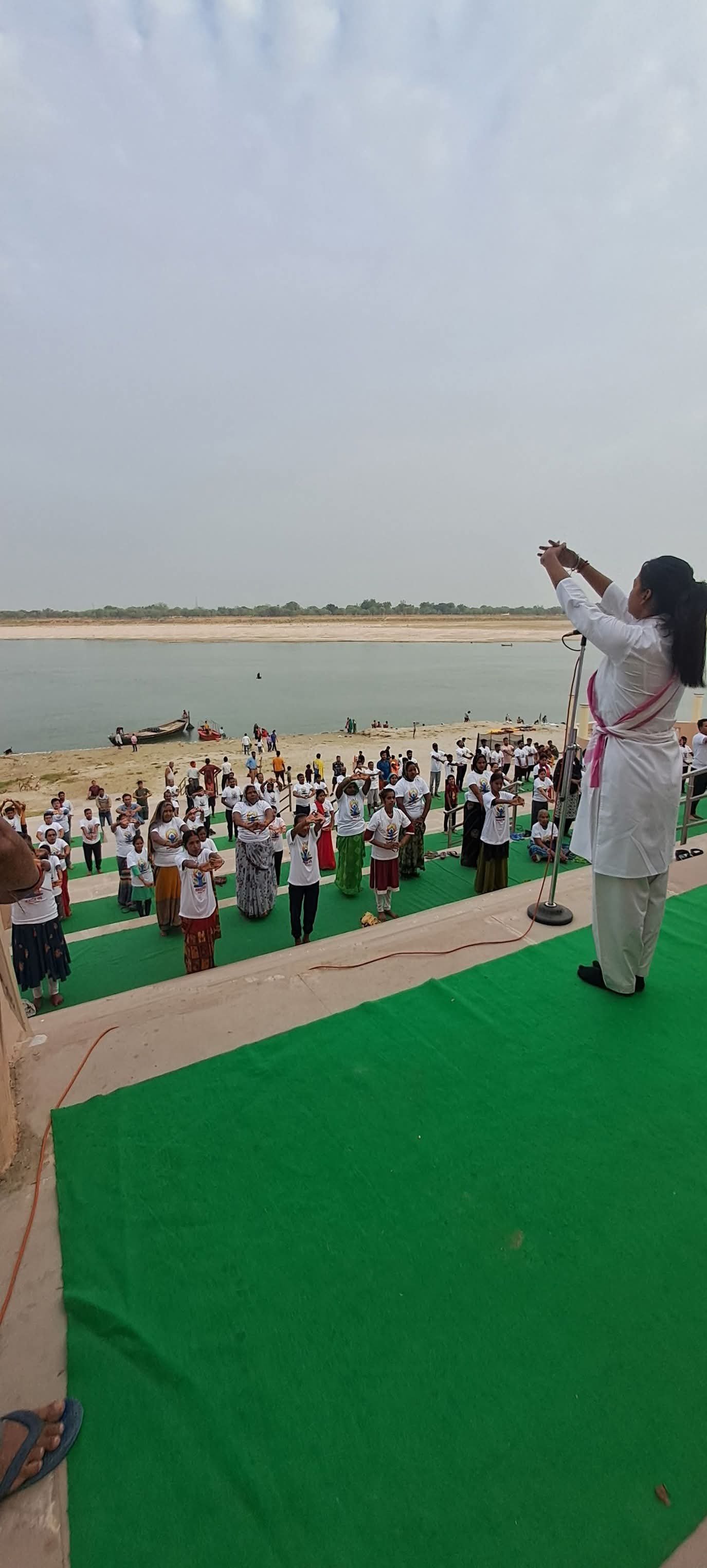 Yoga conducted by our organisation on Yoga Day