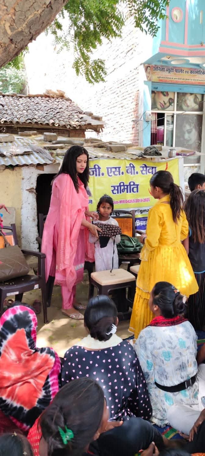 Distribution of woolen and summer clothes, sweaters and shawls to the needy people