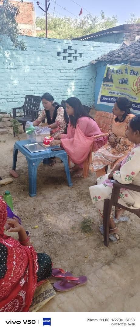 Birthday celebration with underprivileged children