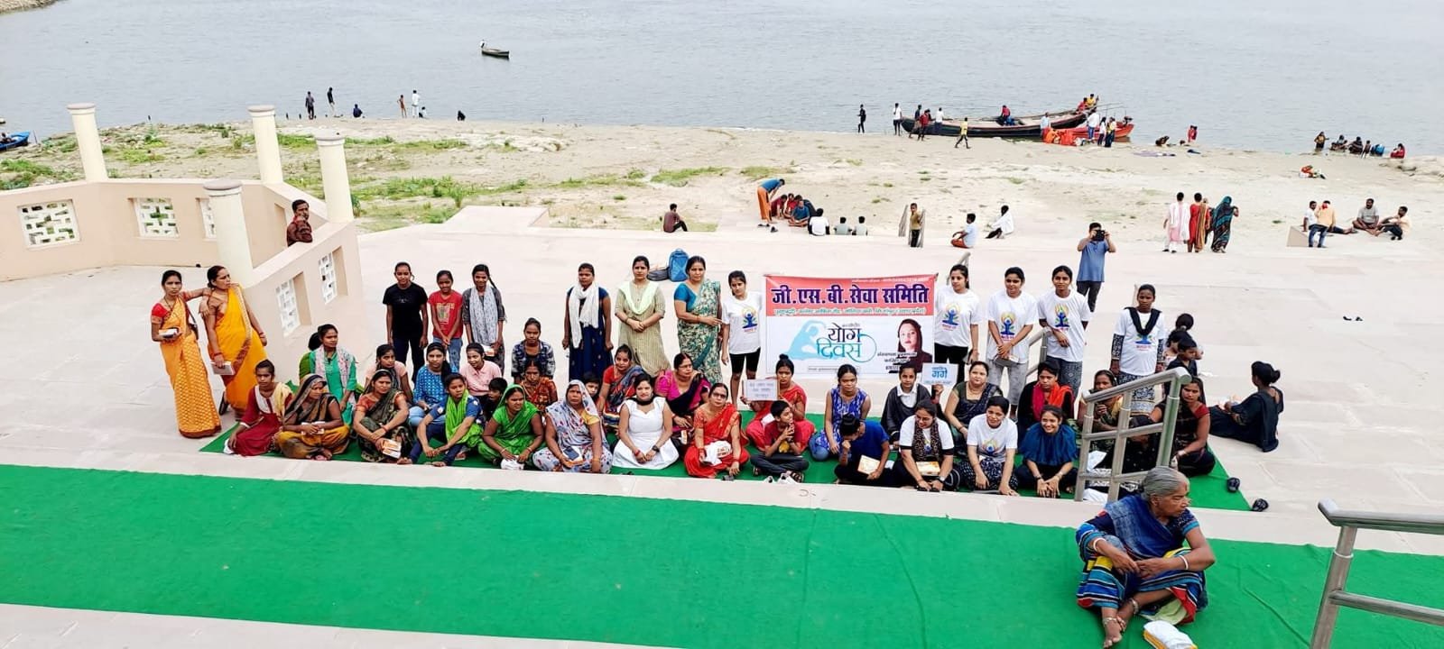 Yoga conducted by our organisation on Yoga Day