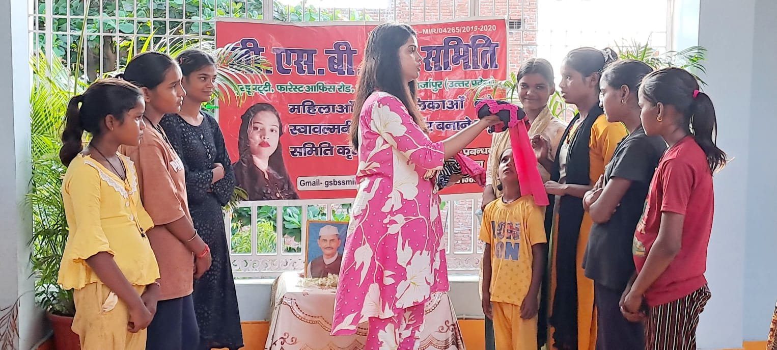 Distribution of woolen and summer clothes, sweaters and shawls to the needy people