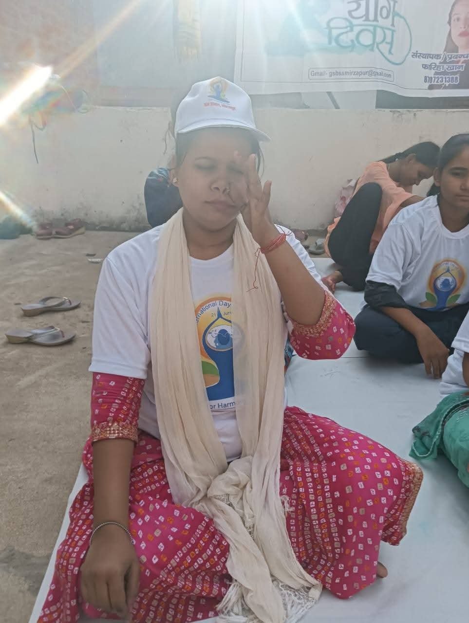 Yoga conducted by our organisation on Yoga Day