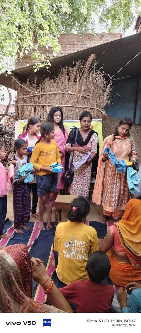 Distribution of woolen and summer clothes, sweaters and shawls to the needy people