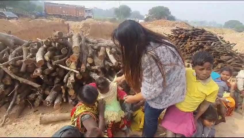 Distribution of woolen and summer clothes, sweaters and shawls to the needy people