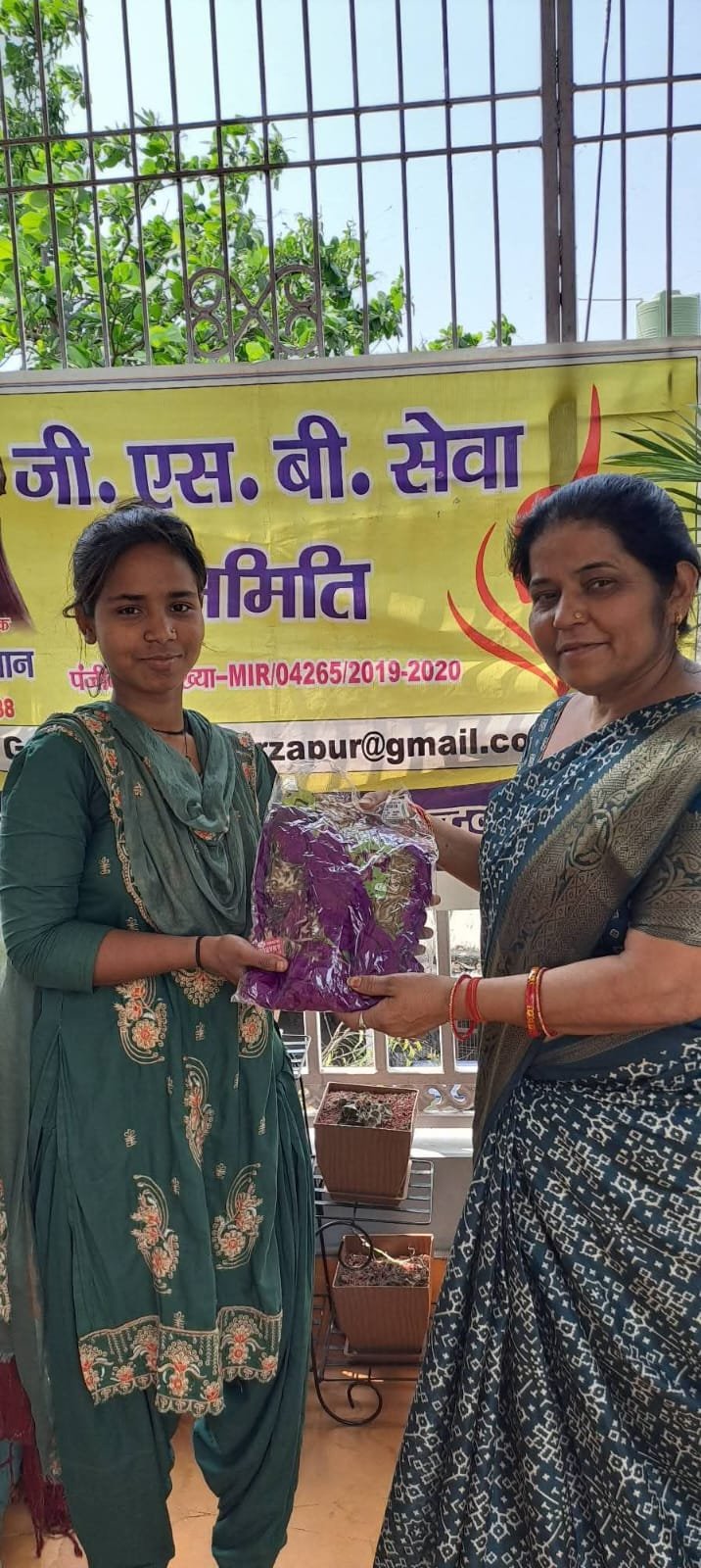 Distribution of new clothes, food and gifts on the occasion of all festivals