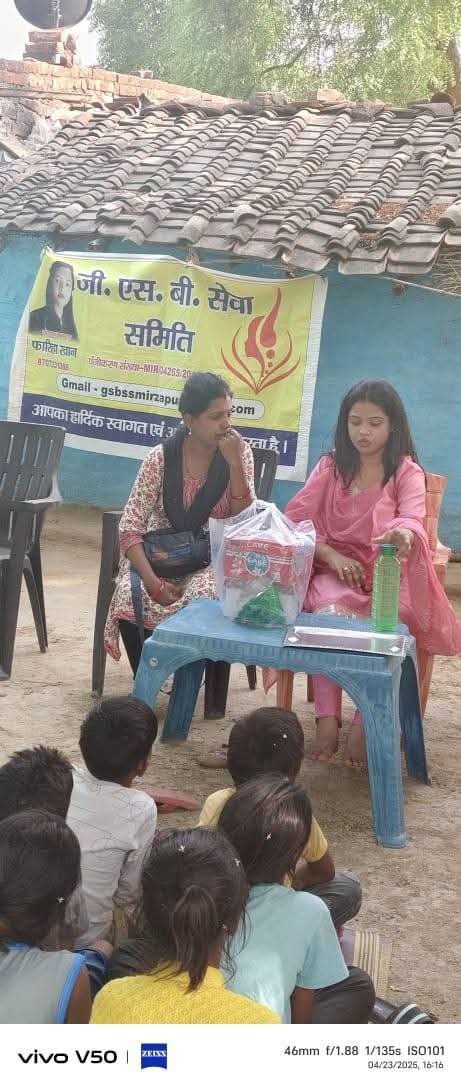 Birthday celebration with underprivileged children