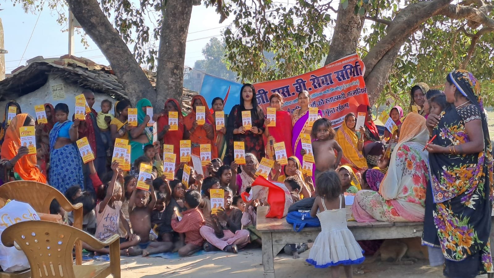 SPREADING AWARENESS ABOUT THE GOVERNMENT SCHEME: