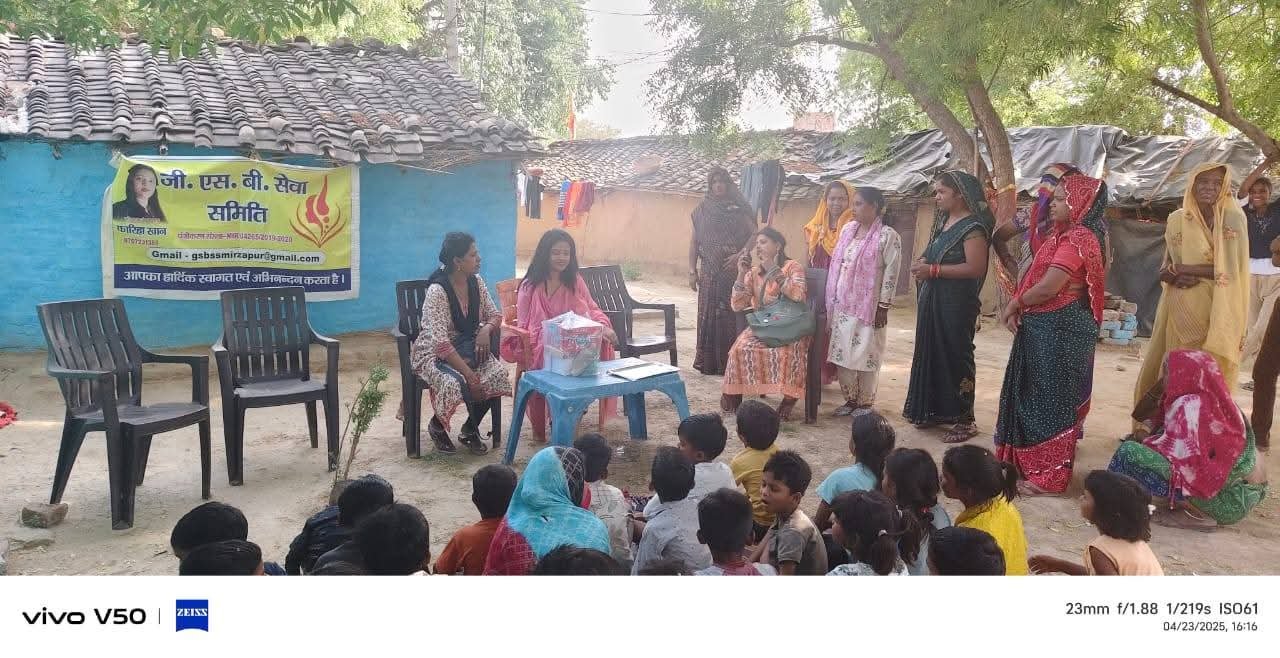 Birthday celebration with underprivileged children