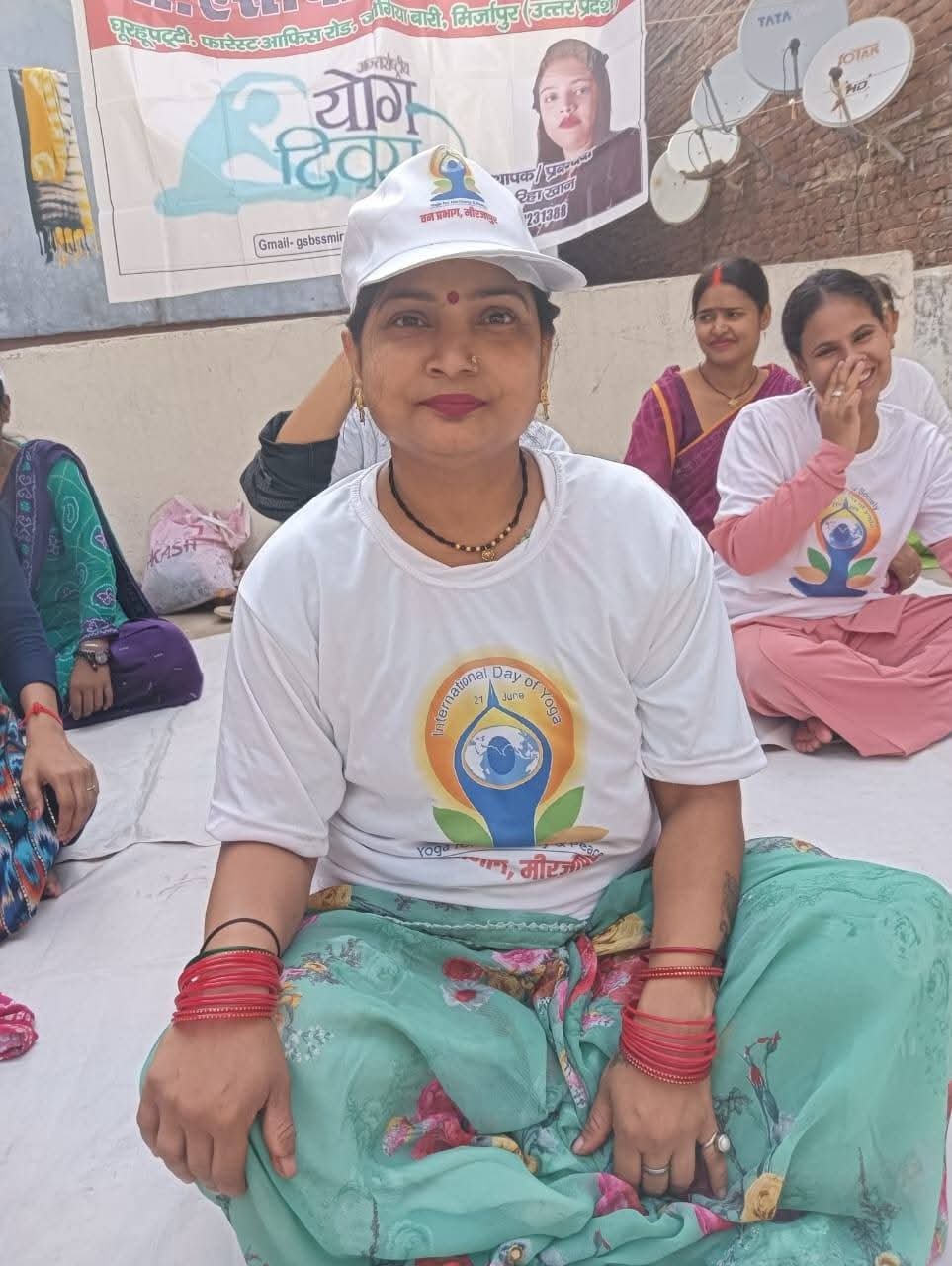 Yoga conducted by our organisation on Yoga Day