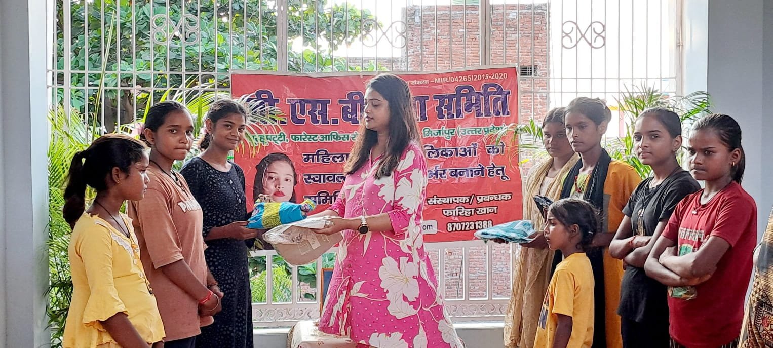 Distribution of woolen and summer clothes, sweaters and shawls to the needy people